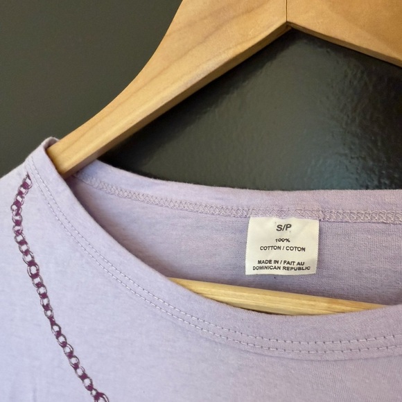 Taylor Swift S Never worn very rare “Wonderstruck” lilac Purple Fitted Polo Tee - Picture 6 of 13